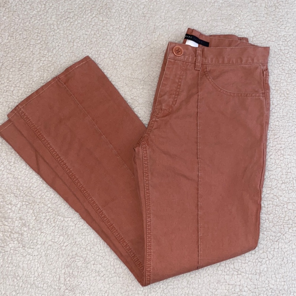 Marc Jacobs retro pants in rust color